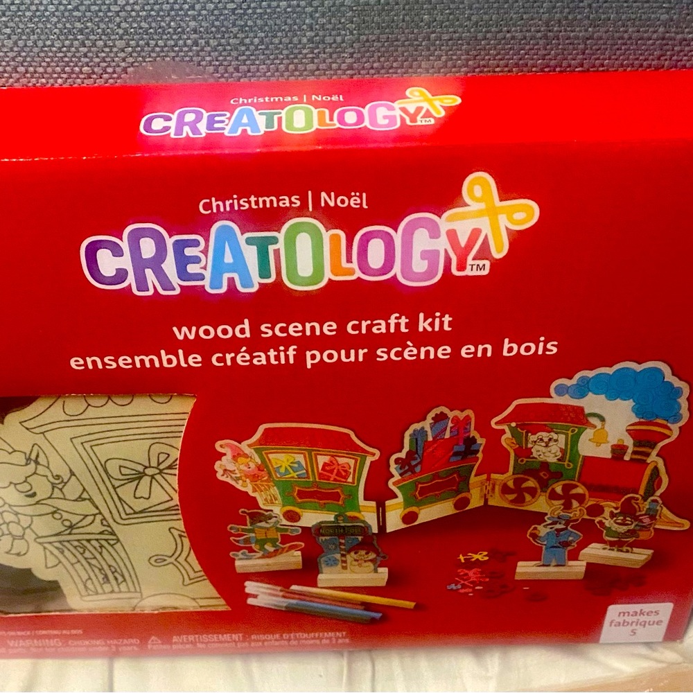NWT…Creatology… wooden scene craft kit….